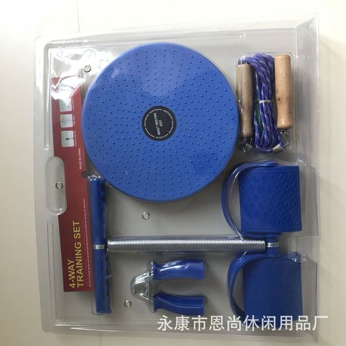 全能居家健身伴侣 脚踏拉力器四件套，轻松直销缅甸越南