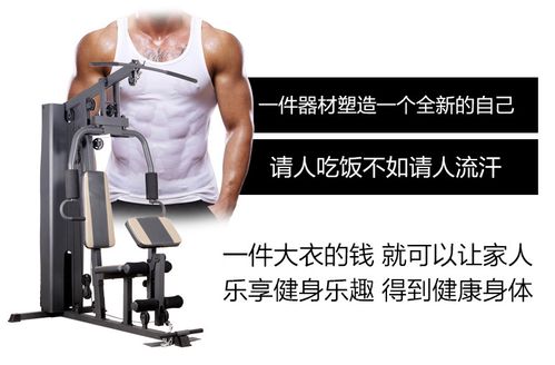 24多功能综合训练器 家用健身新选择，组合力量器械一站搞定
